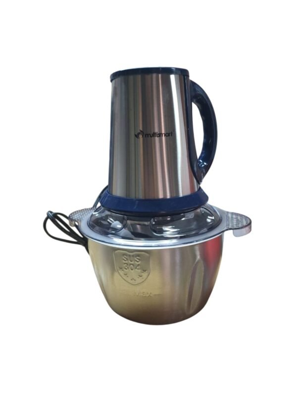 mini hachoir multismart bol en inox 300w 3vitess